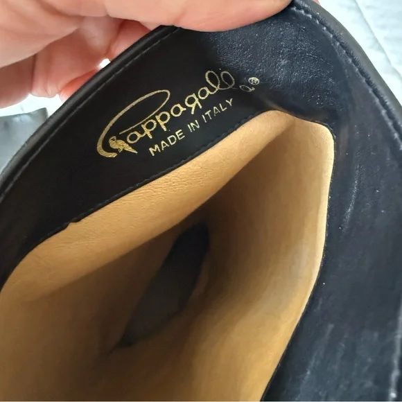 Papagallo Elegant Black Knee-High Women's Boots Size 6.5 - Picture 4 of 6